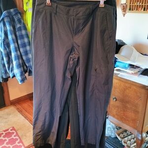Black Casual Zip Pocket Pants